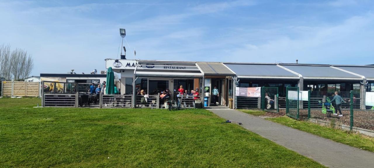 Przytulny Domek Holenderski Z Podgrzewanym Odkrytym Basenem Do Dyspozycji Gosci De Haan Exterior photo